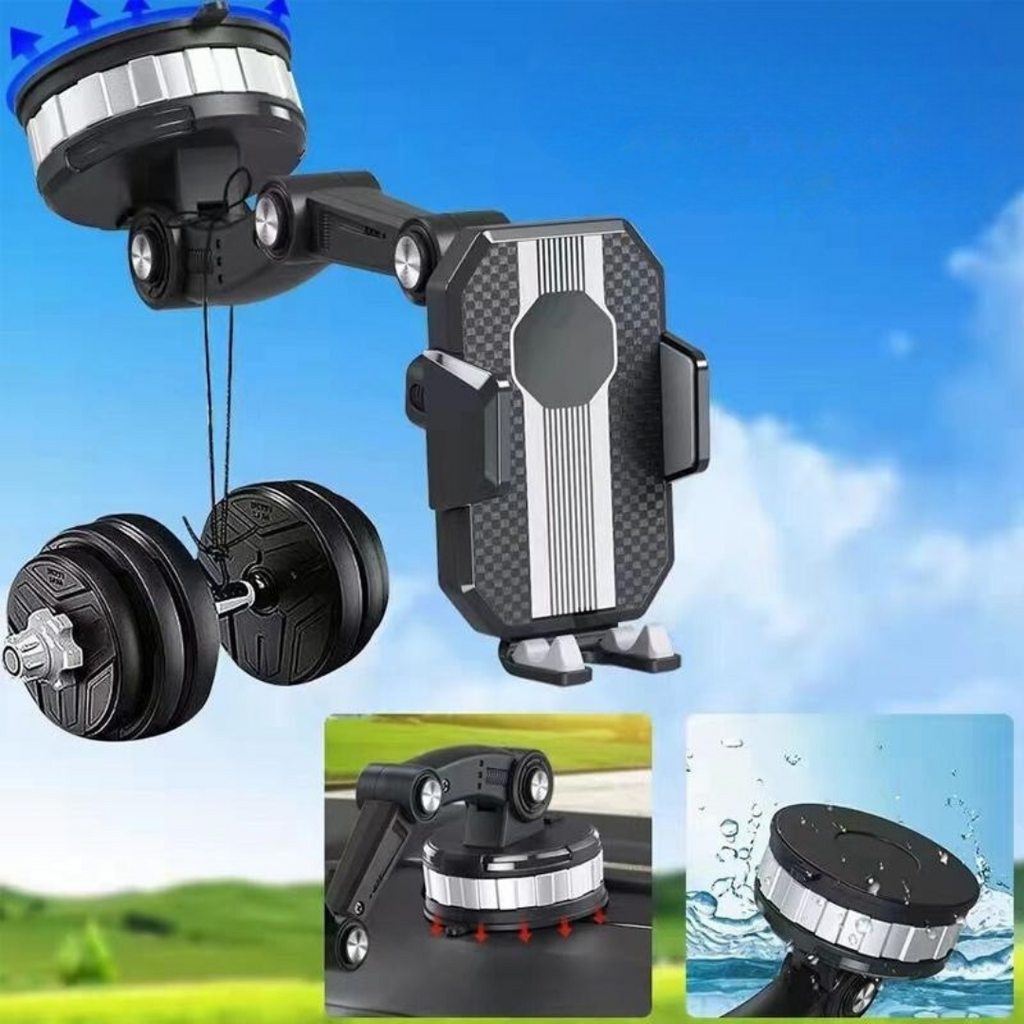 SUENTA Handyhalter fürs Auto mit starkem Saugnapfhalterung