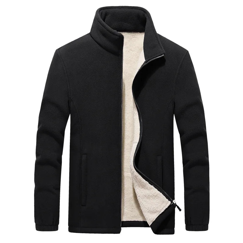 SUENTA Lässig-Skijacke Herren Winter Funktionale Details Schnitt Schwarz