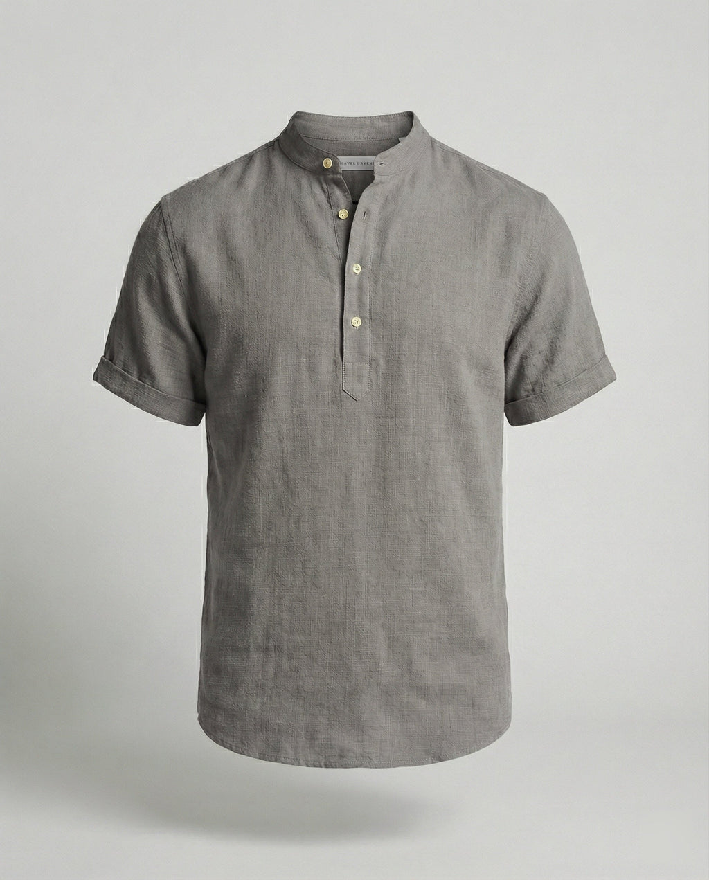 SUENTA Zahara | Herren Poloshirt mit V-Ausschnitt – Pflegeleichtes Polyester & Formstabil Grau