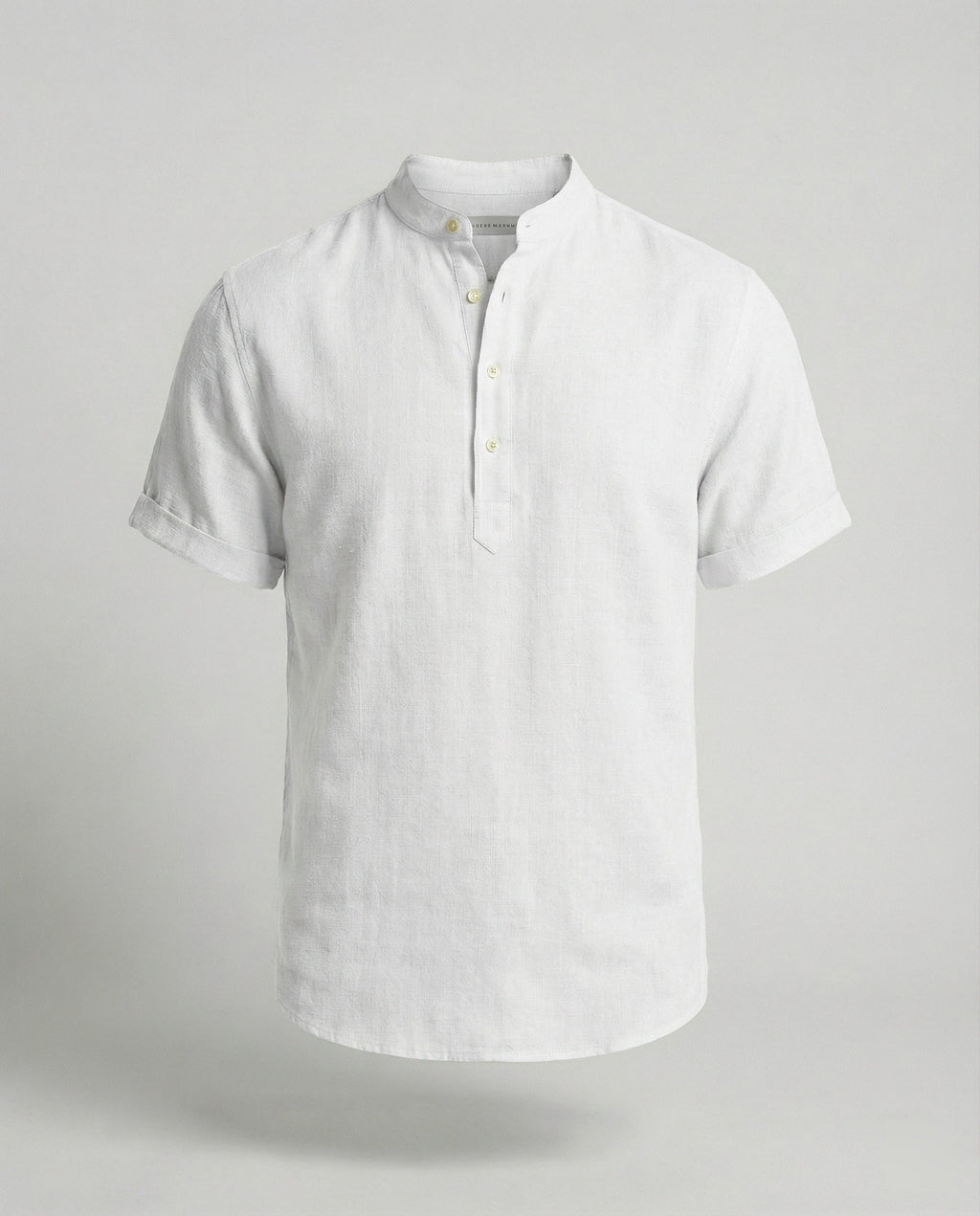 SUENTA Zahara | Herren Poloshirt mit V-Ausschnitt – Pflegeleichtes Polyester & Formstabil Weiß