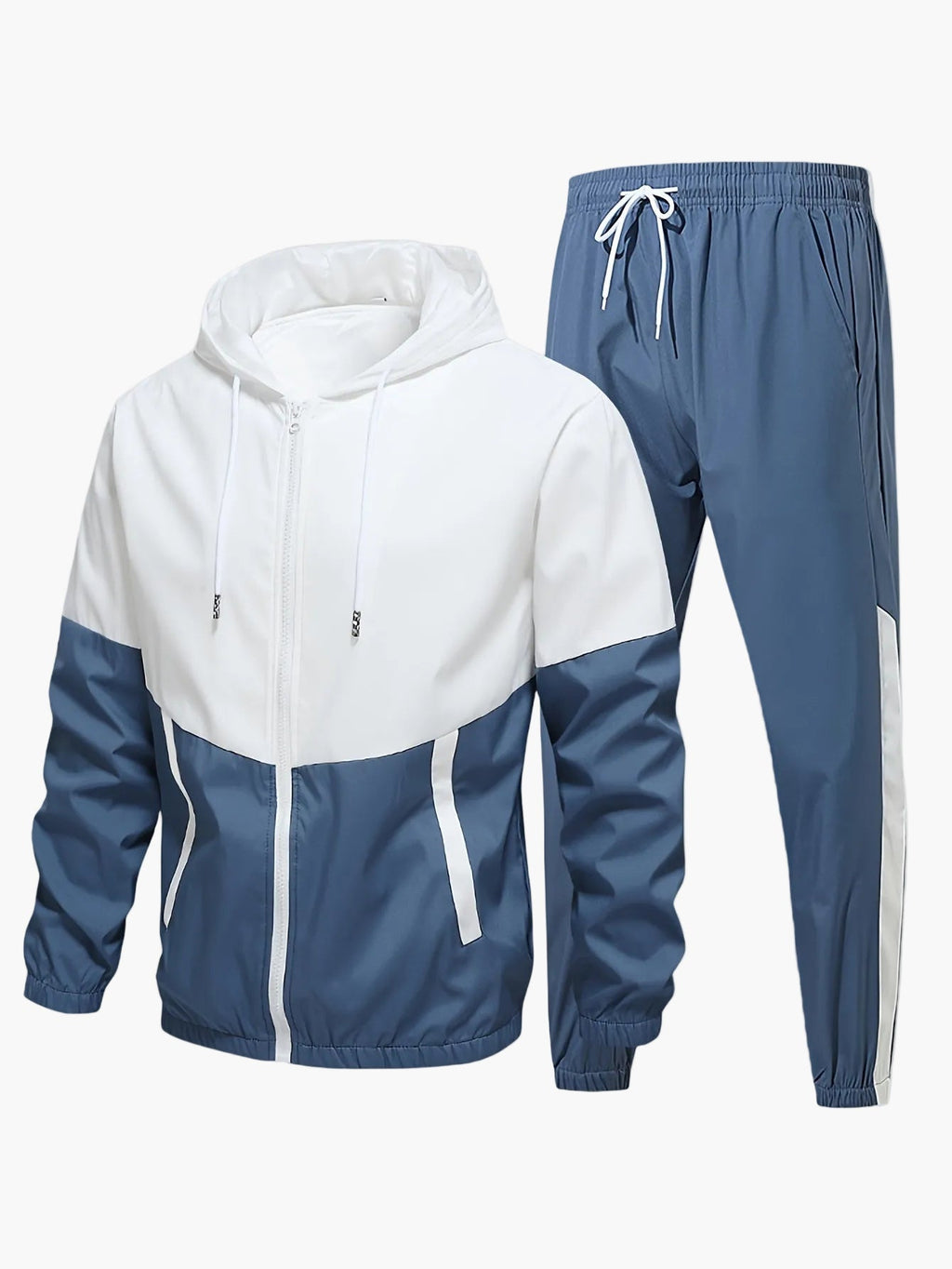 SUENTA Herren Trainingsanzug Sportlicher Stil Funktionalem Design