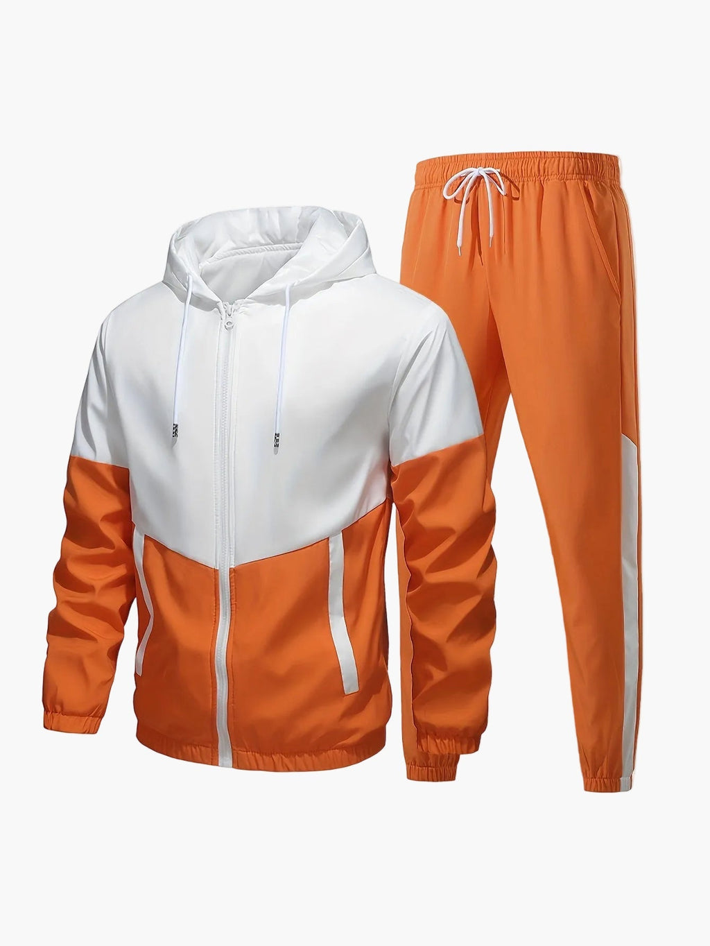 SUENTA Herren Trainingsanzug Sportlicher Stil Funktionalem Design