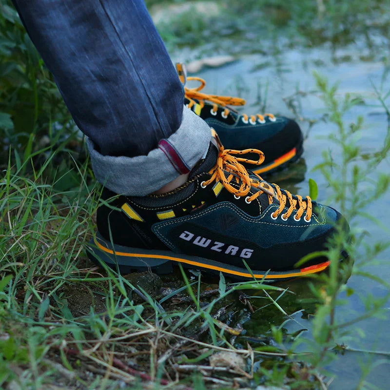 SUENTA Wanderschuhe Herren Mit Klassische Schnürung Für Gelände - Laufschuhe
