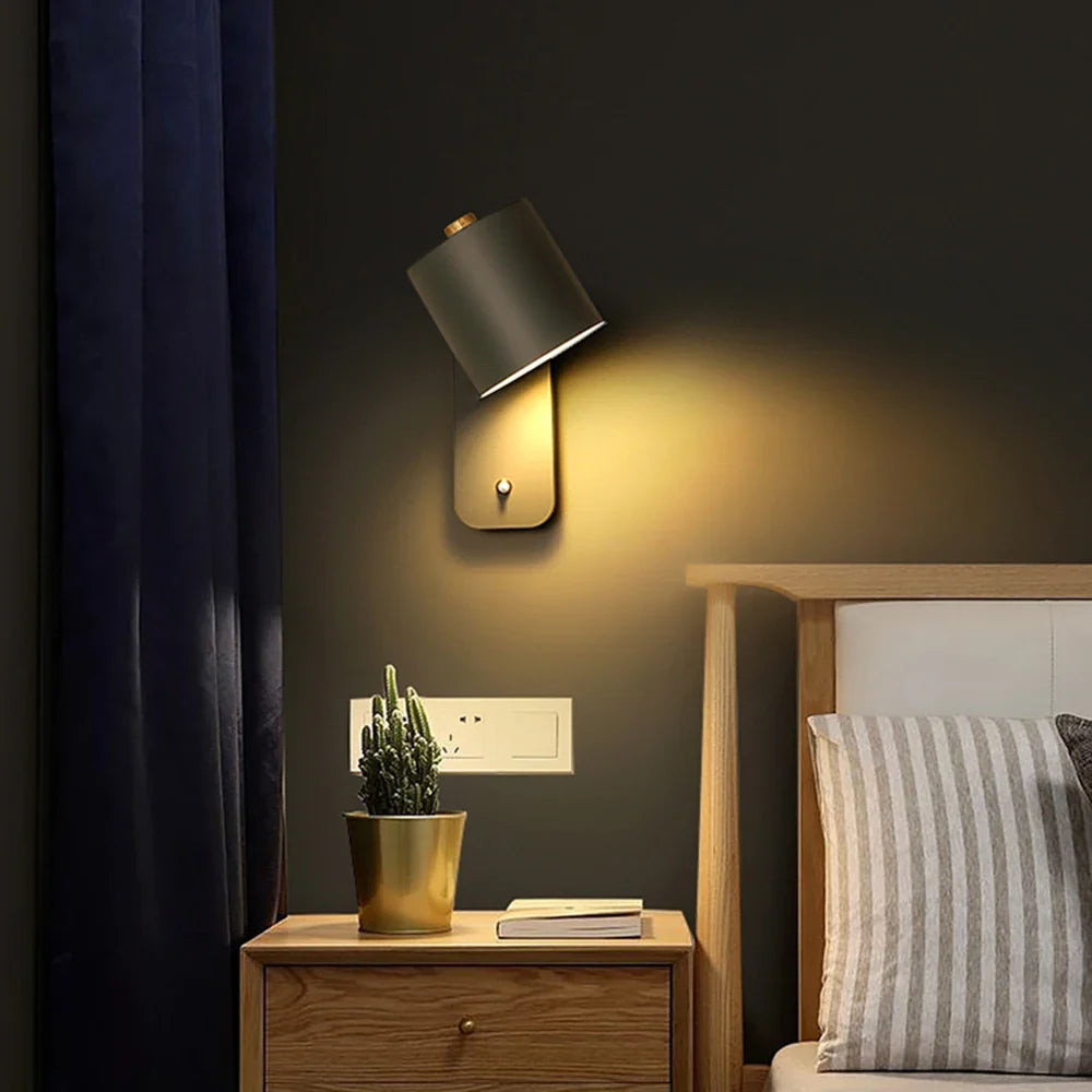 SUENTA LED-Wandlampe Innenleuchten Treppenbeleuchtung Schalter