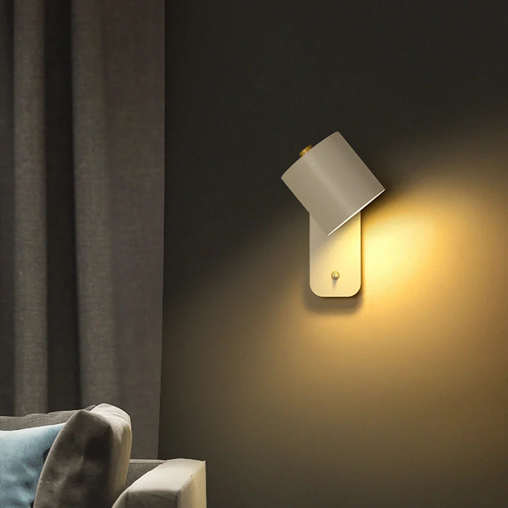 SUENTA LED-Wandlampe Innenleuchten Treppenbeleuchtung Schalter