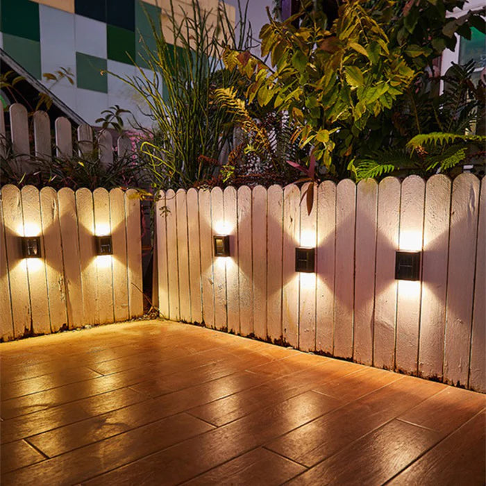 SUENTA Hochwertige kabellose Solar-Wandleuchte – Bereichern Sie Ihren Garten mit einem stimmungsvollen Ambiente!