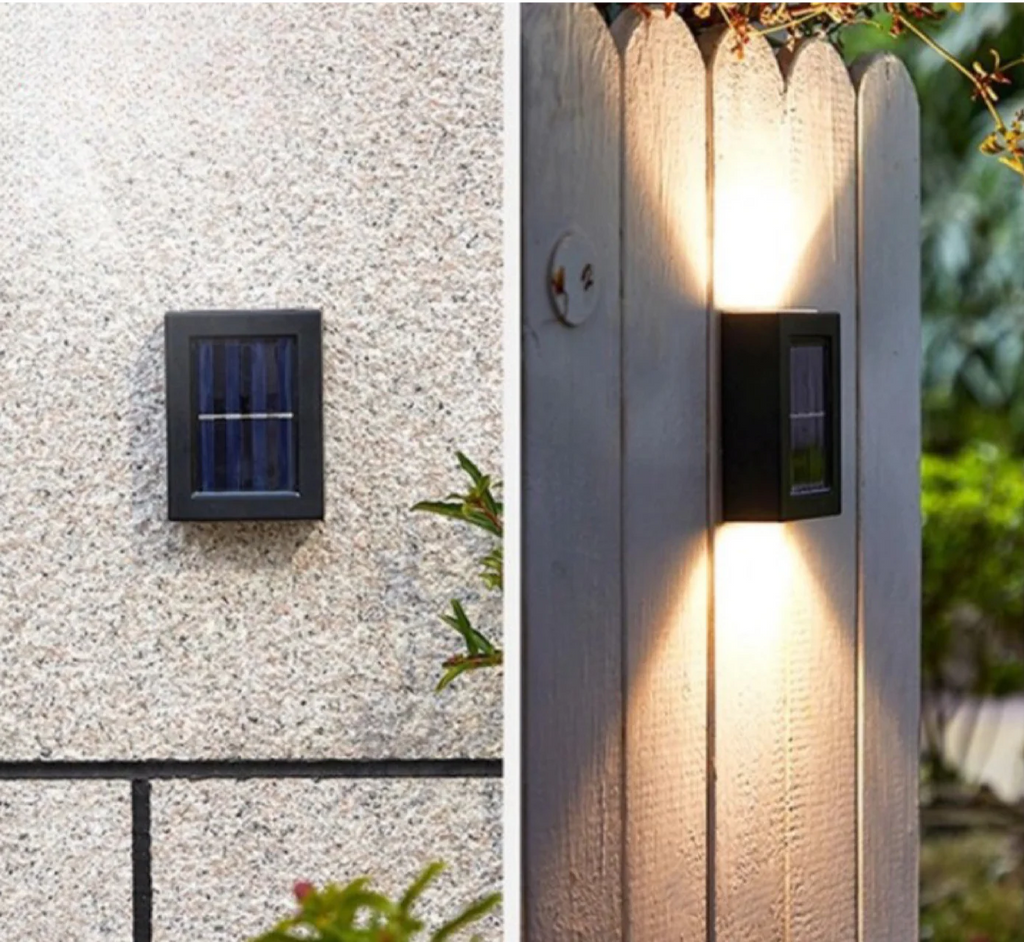 SUENTA Hochwertige kabellose Solar-Wandleuchte – Bereichern Sie Ihren Garten mit einem stimmungsvollen Ambiente!