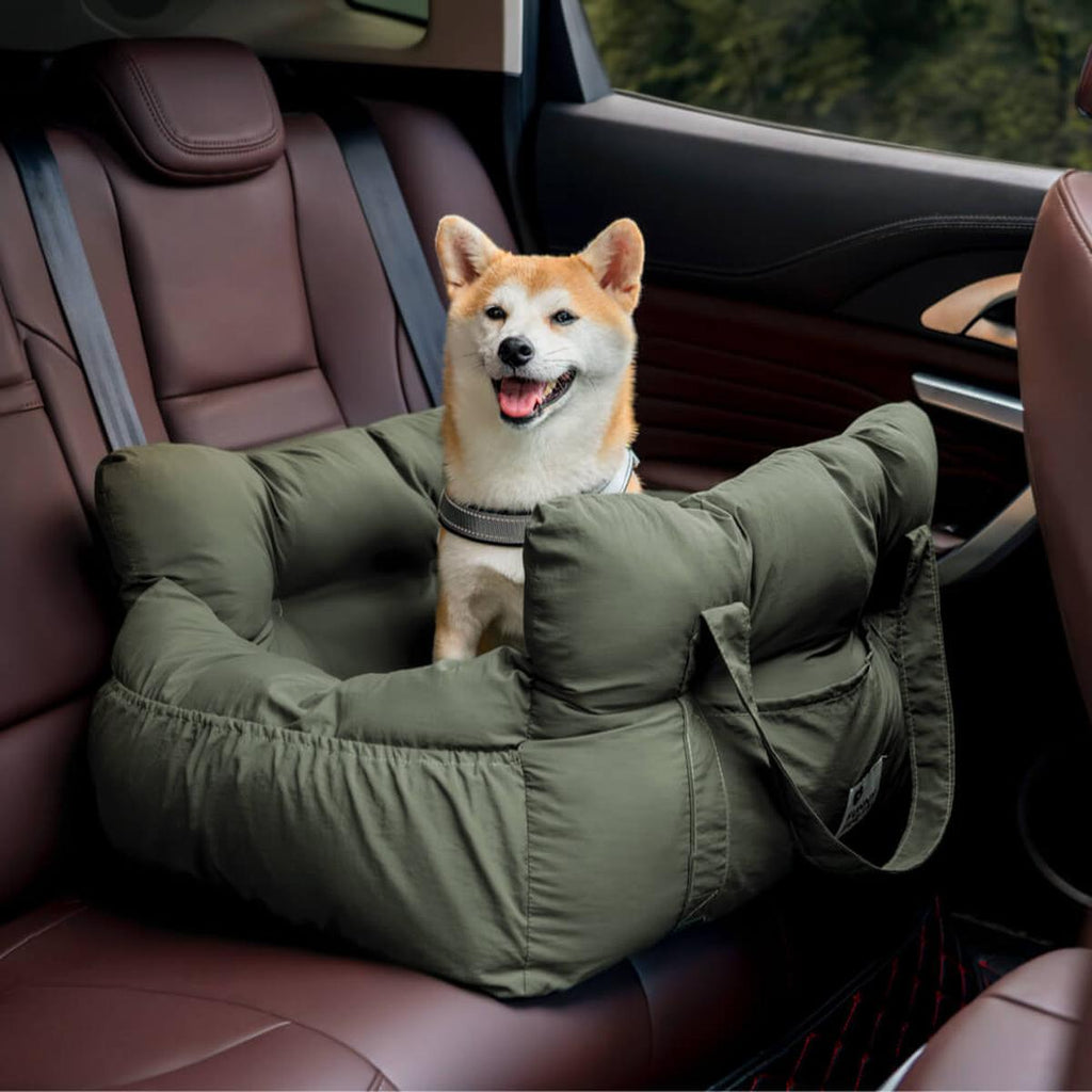 SUENTA Hundeautositzbett Mit Sicherheitsfunktionen Für Autofahrten