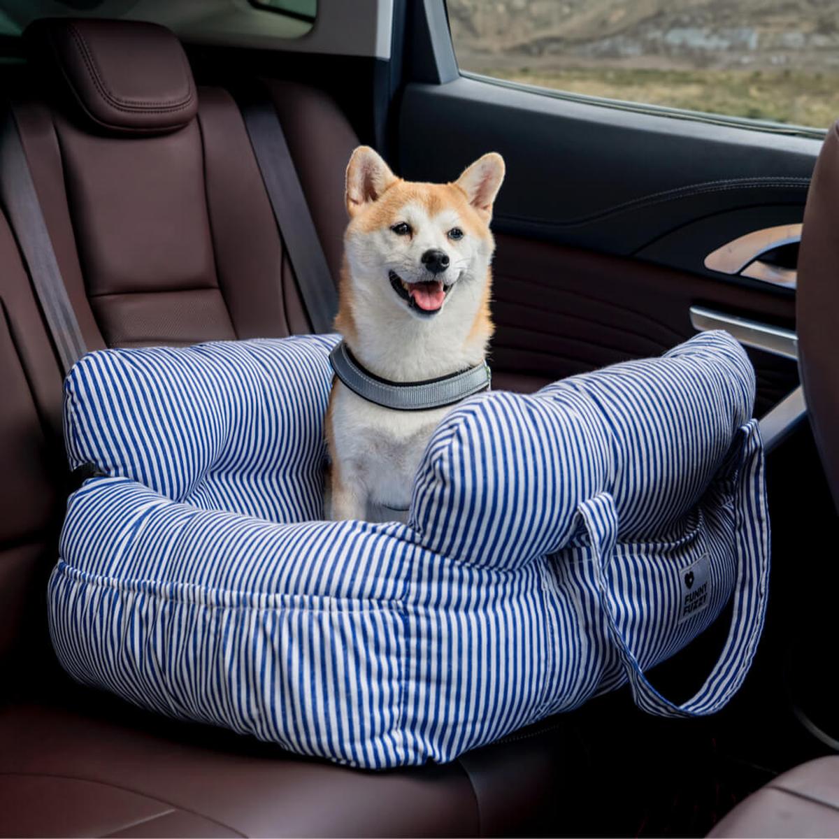 SUENTA Hundeautositzbett Mit Sicherheitsfunktionen Für Autofahrten