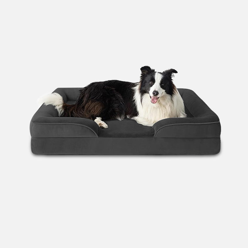 SUENTA Hundebett Memory-Schaum Komfortabler Rückzugsort Für Hunde