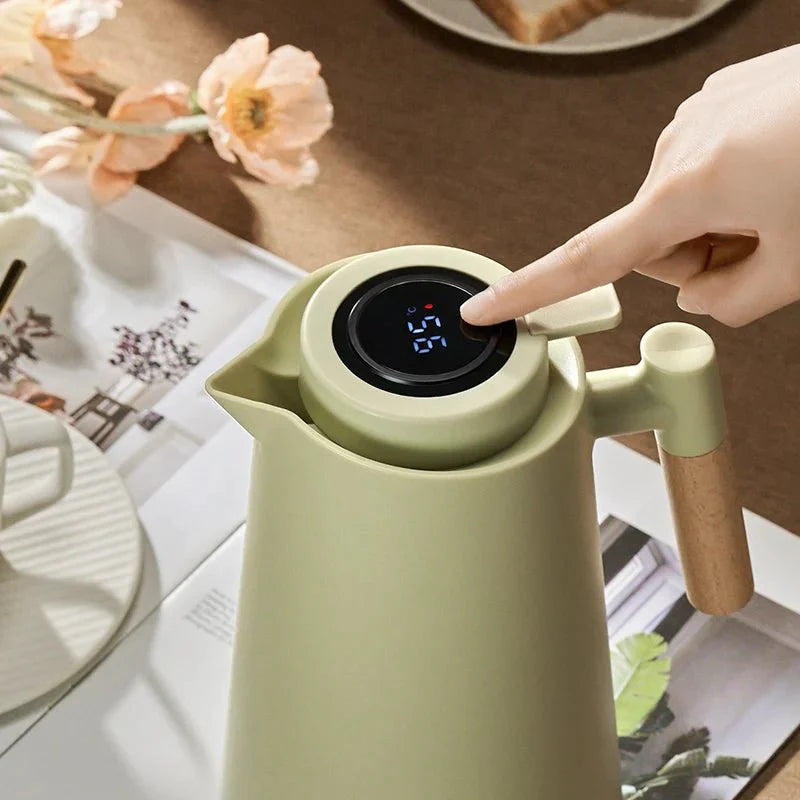 SUENTA Intelligente Thermoskanne Mit Temperaturanzeige