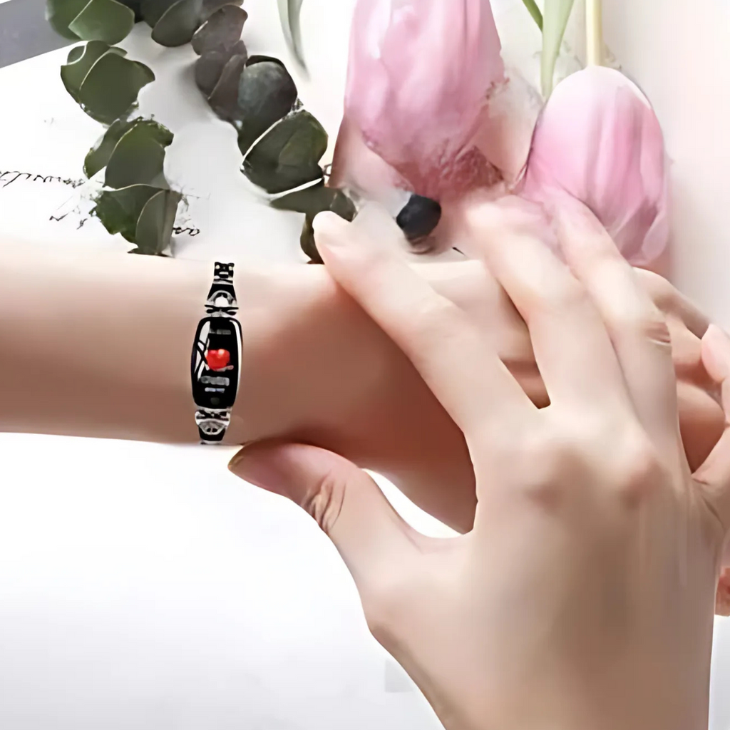 SUENTA Intelligente Fitnessuhr für Frauen mit Armbandverschluss