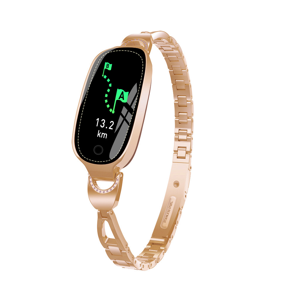 SUENTA Intelligente Fitnessuhr für Frauen mit Armbandverschluss