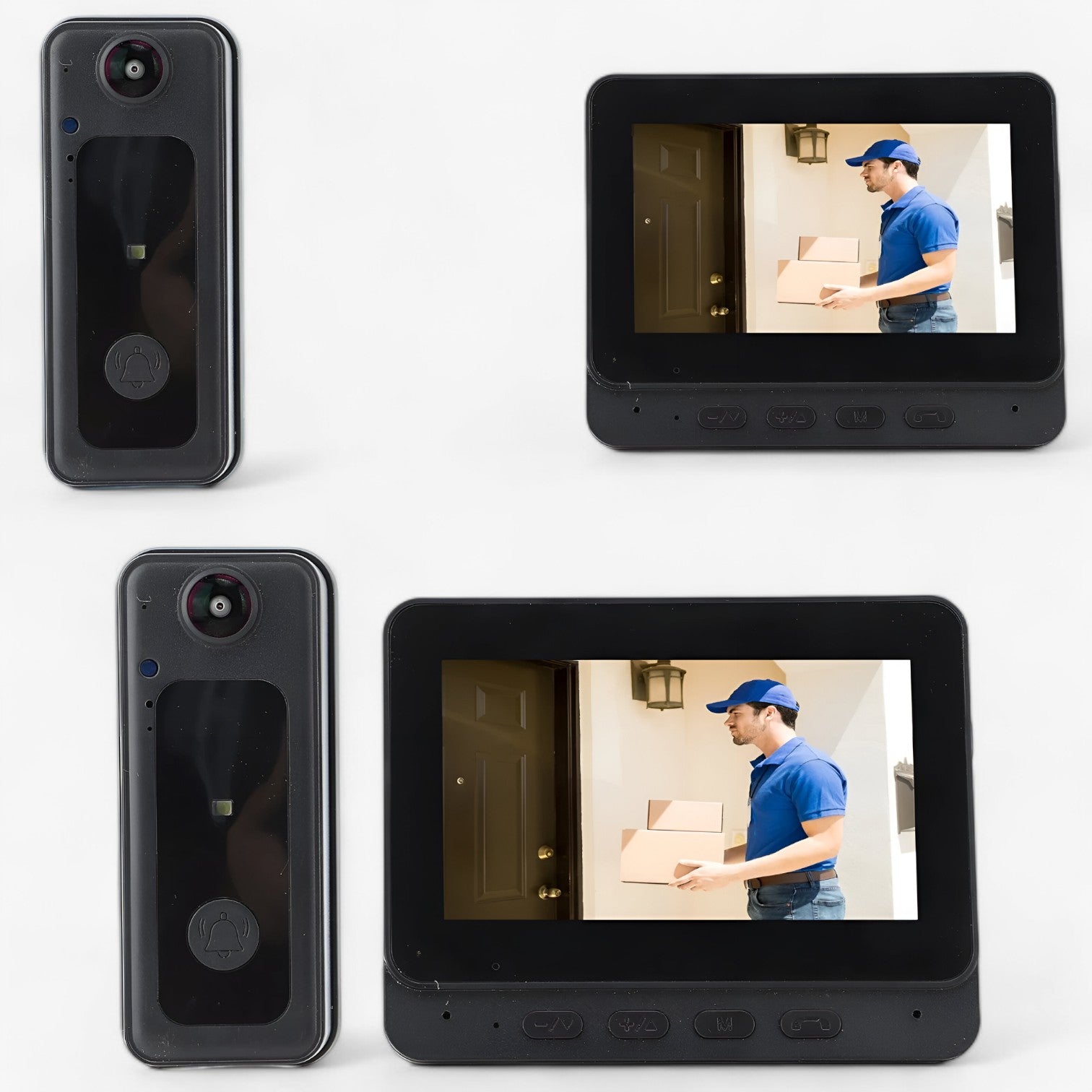 SUENTA Kabellose Video-Türklingel Mit 8MP Und Weitwinkelobjektiv