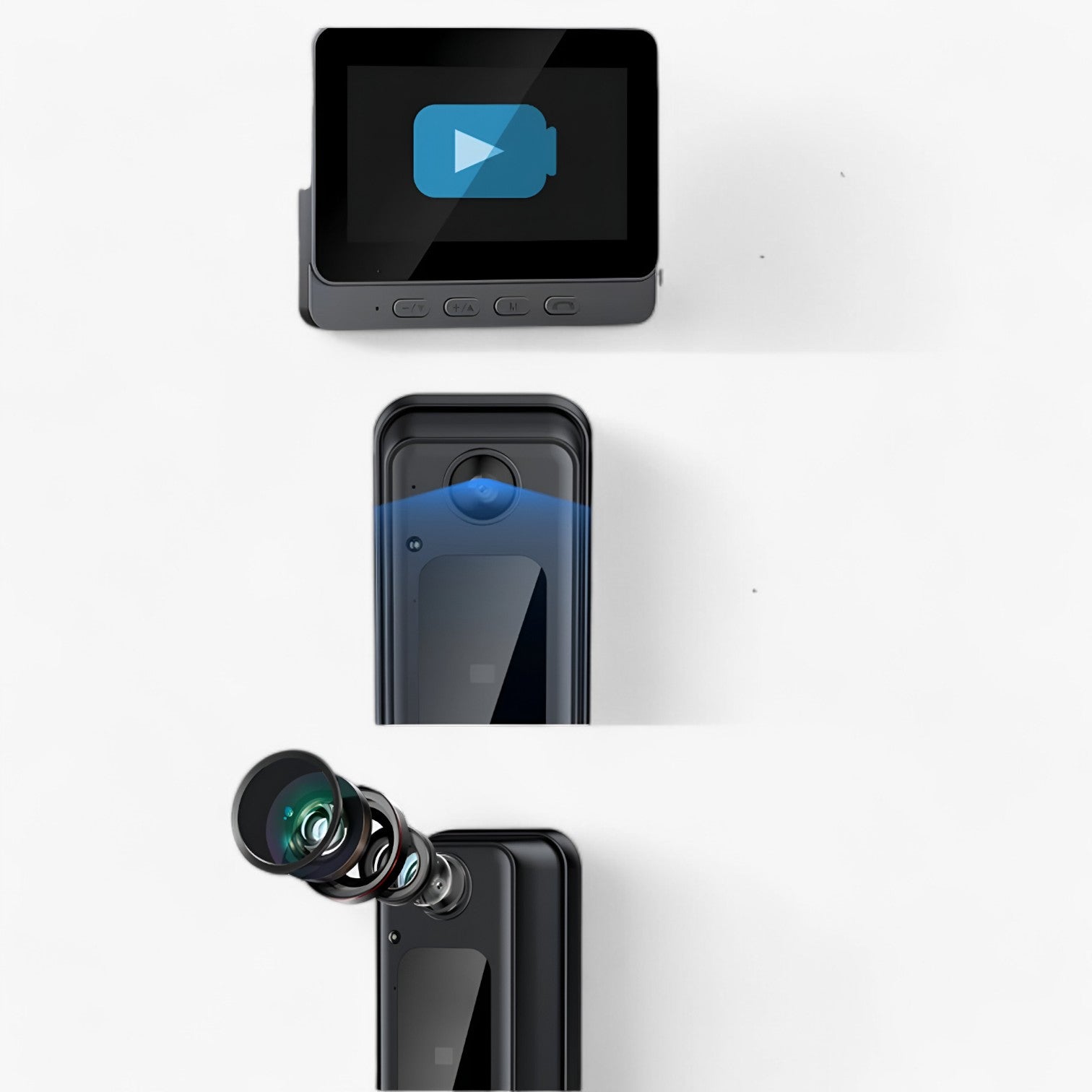 SUENTA Kabellose Video-Türklingel Mit 8MP Und Weitwinkelobjektiv