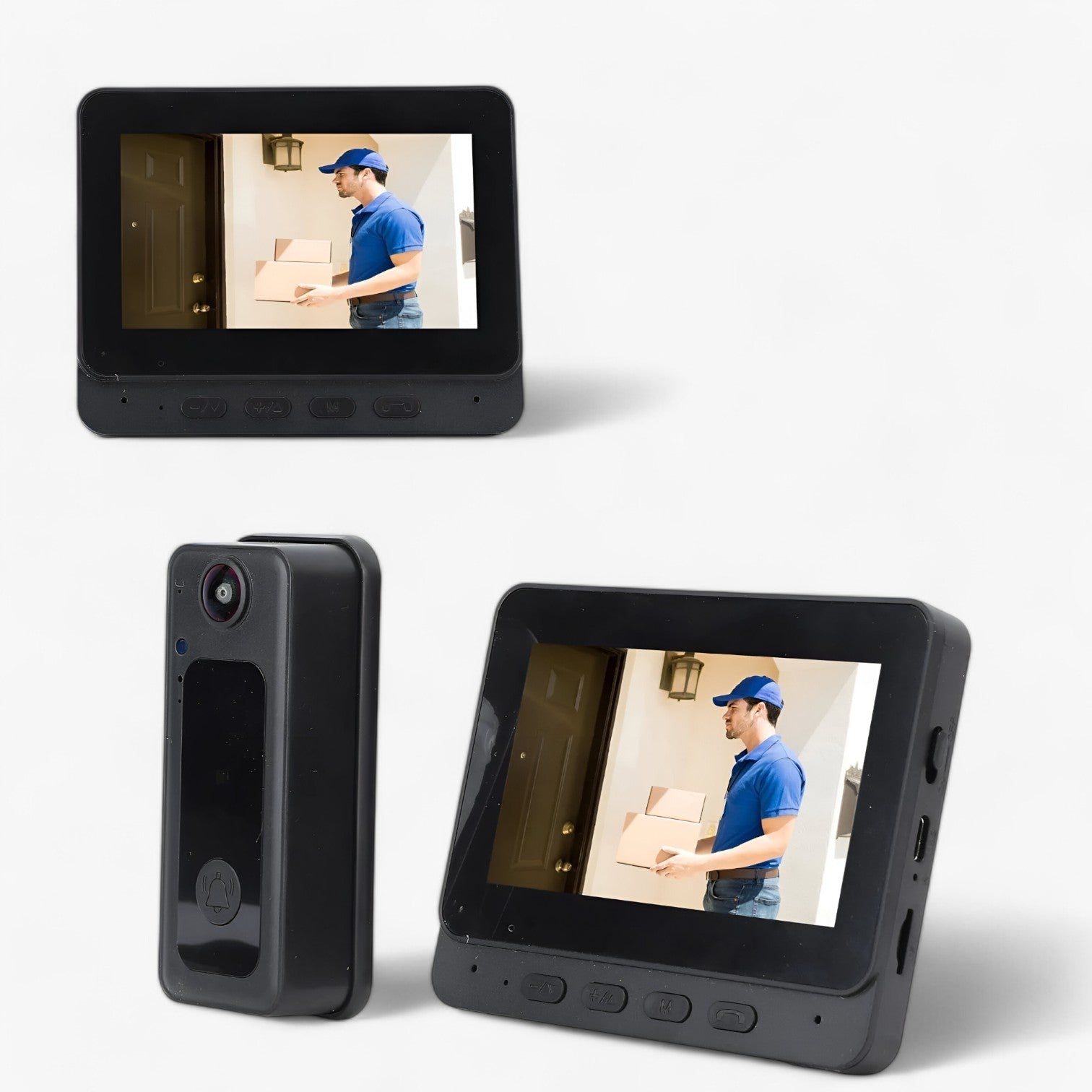 SUENTA Kabellose Video-Türklingel Mit 8MP Und Weitwinkelobjektiv Default