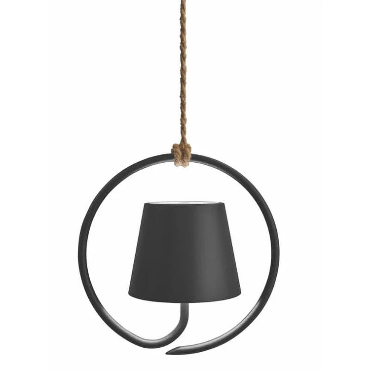 SUENTA Kabellose LED-Hängelampe - LumiCord Schwarz