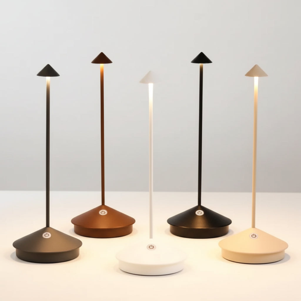 SUENTA Kabellose LED-Tischleuchte Dimmbares Licht Modernen Stil