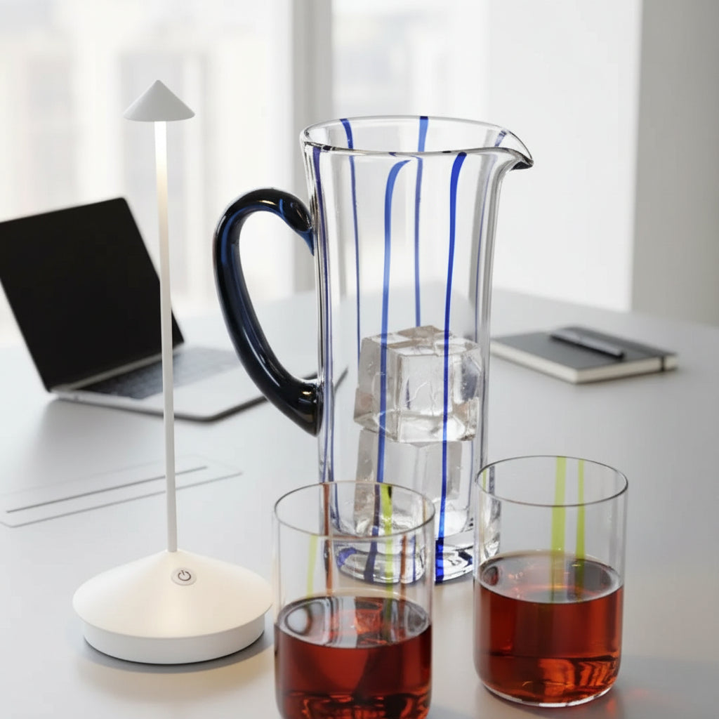 SUENTA Kabellose LED-Tischleuchte Dimmbares Licht Modernen Stil