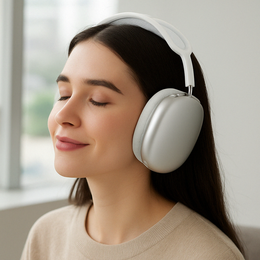 SUENTA Kabellose Over-Ear-Kopfhörer mit Geräuschunterdrückung