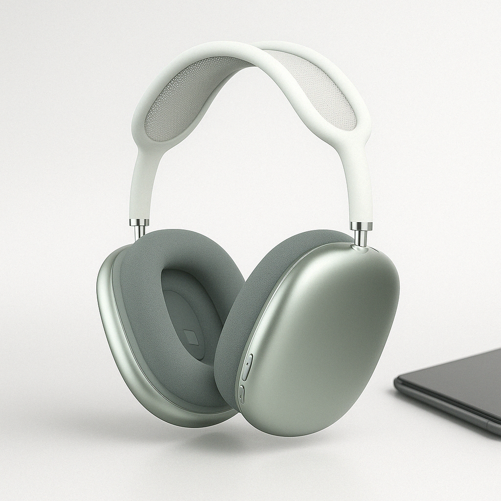 SUENTA Kabellose Over-Ear-Kopfhörer mit Geräuschunterdrückung Grün