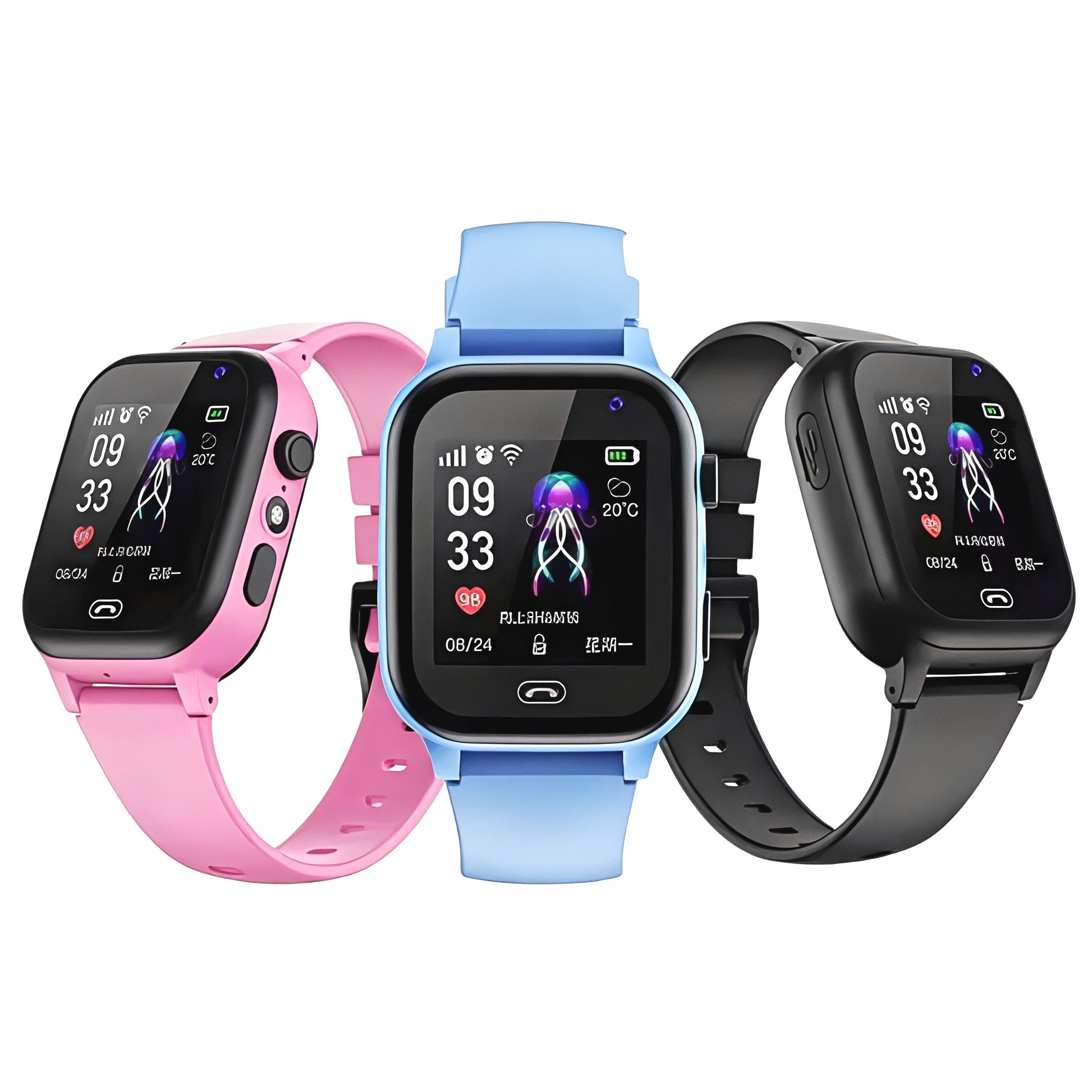 SUENTA Kinder-Smartwatch GPS-Tracker Wasserdicht 4G-Videoanrufe