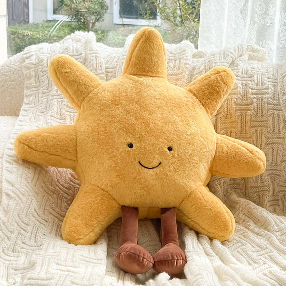 SUENTA Kissen Set Sonne Mond Dekoration Für Harmonie Und Ruhe Sonne 48cm