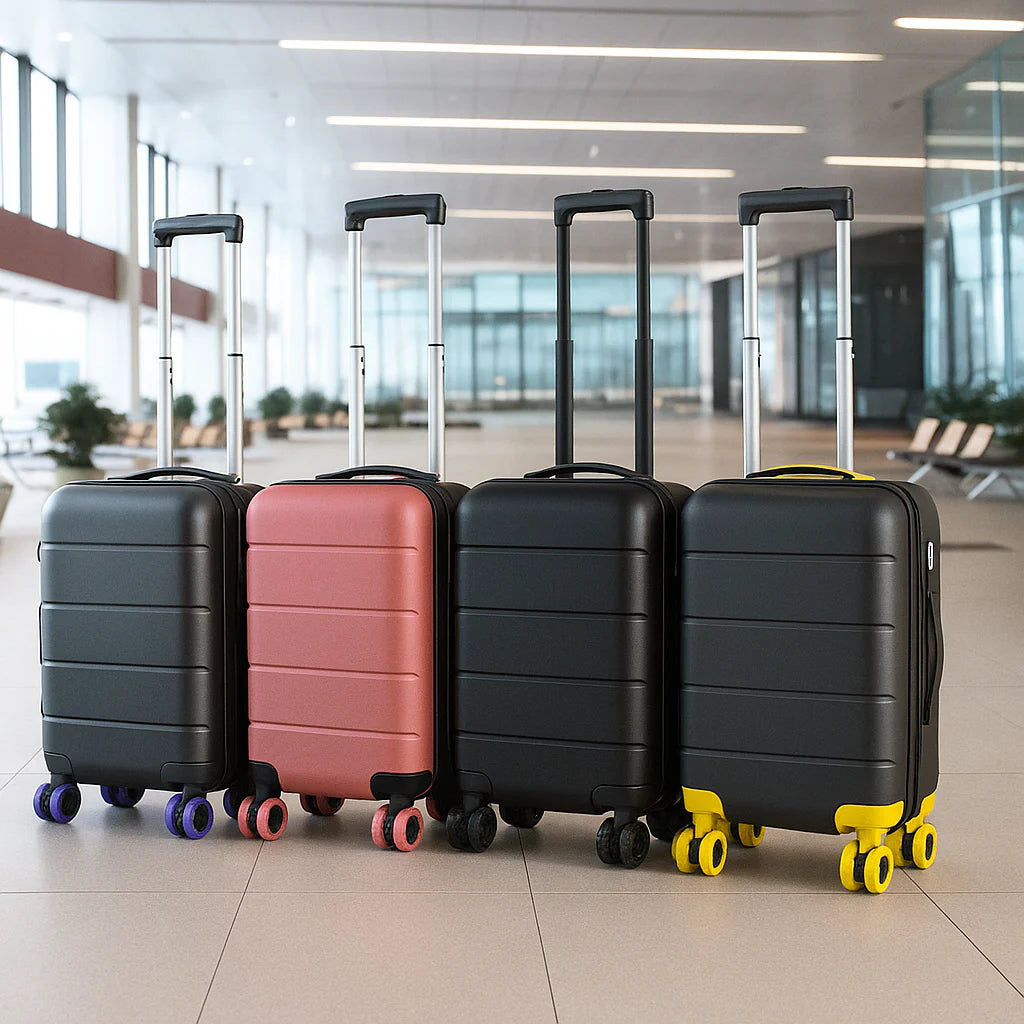 SUENTA Koffer Rollenschutz Für Reisen Abnutzung Und Beschädigung 8 Stück