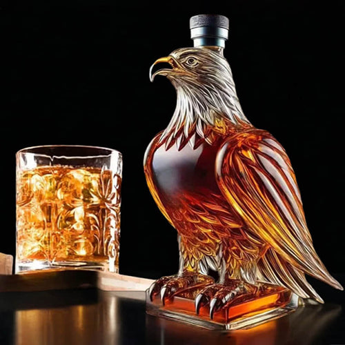 SUENTA Adlerförmige Whisky Karaffe – Eleganz & Stärke in Einem