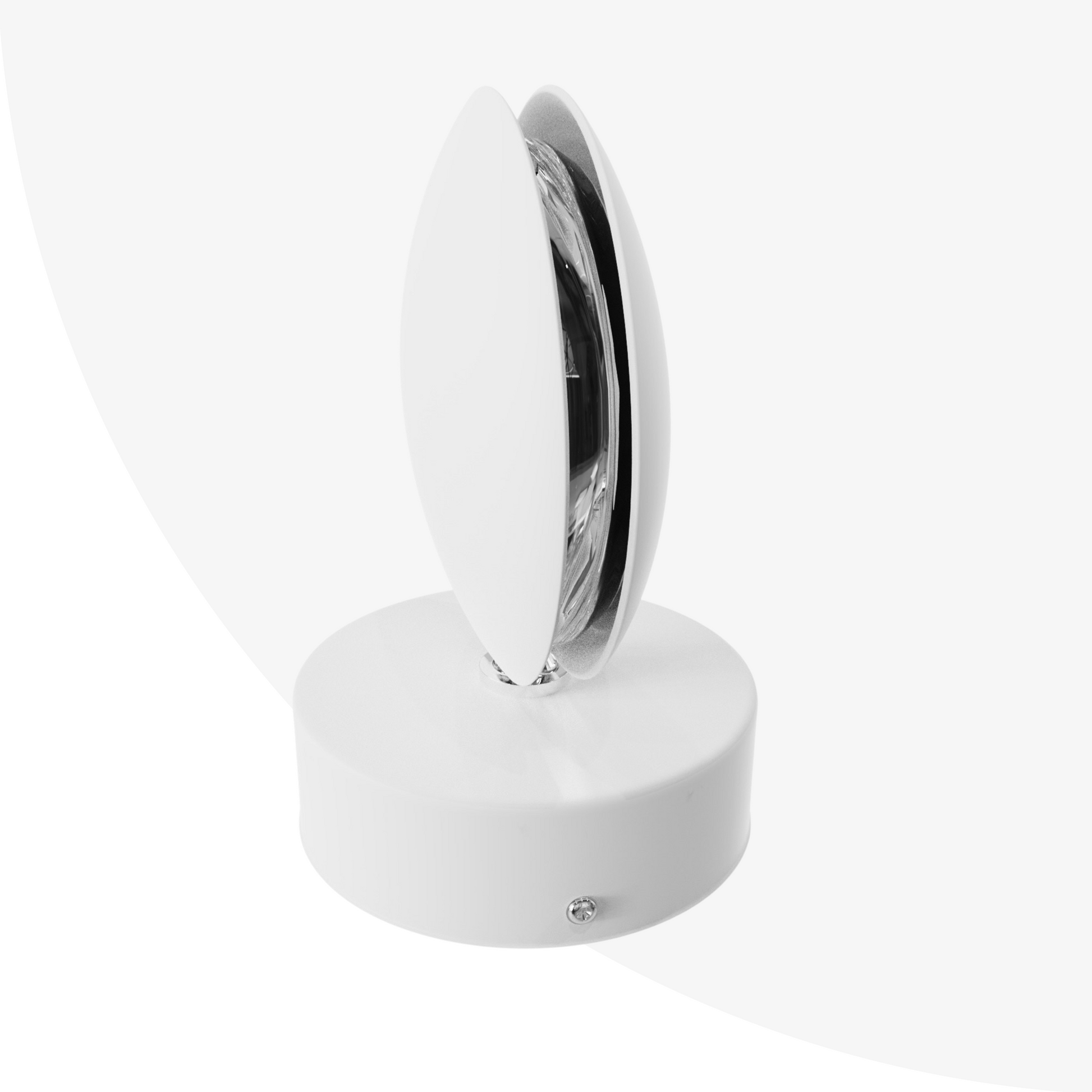 SUENTA LED-Streifenlampe Projektion Wand 360 Grad Vier Streifen Weiß