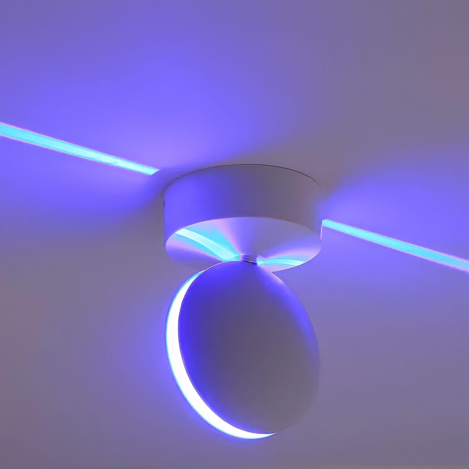 SUENTA LED-Streifenlampe Projektionslicht 4 Rechteckige Streifen Wand