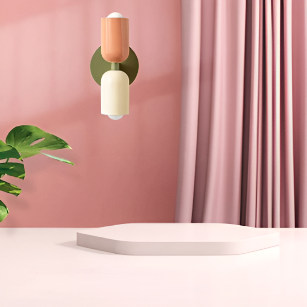 SUENTA LED Wandlampe Zweiseitig Nordisches Design Beleuchtung