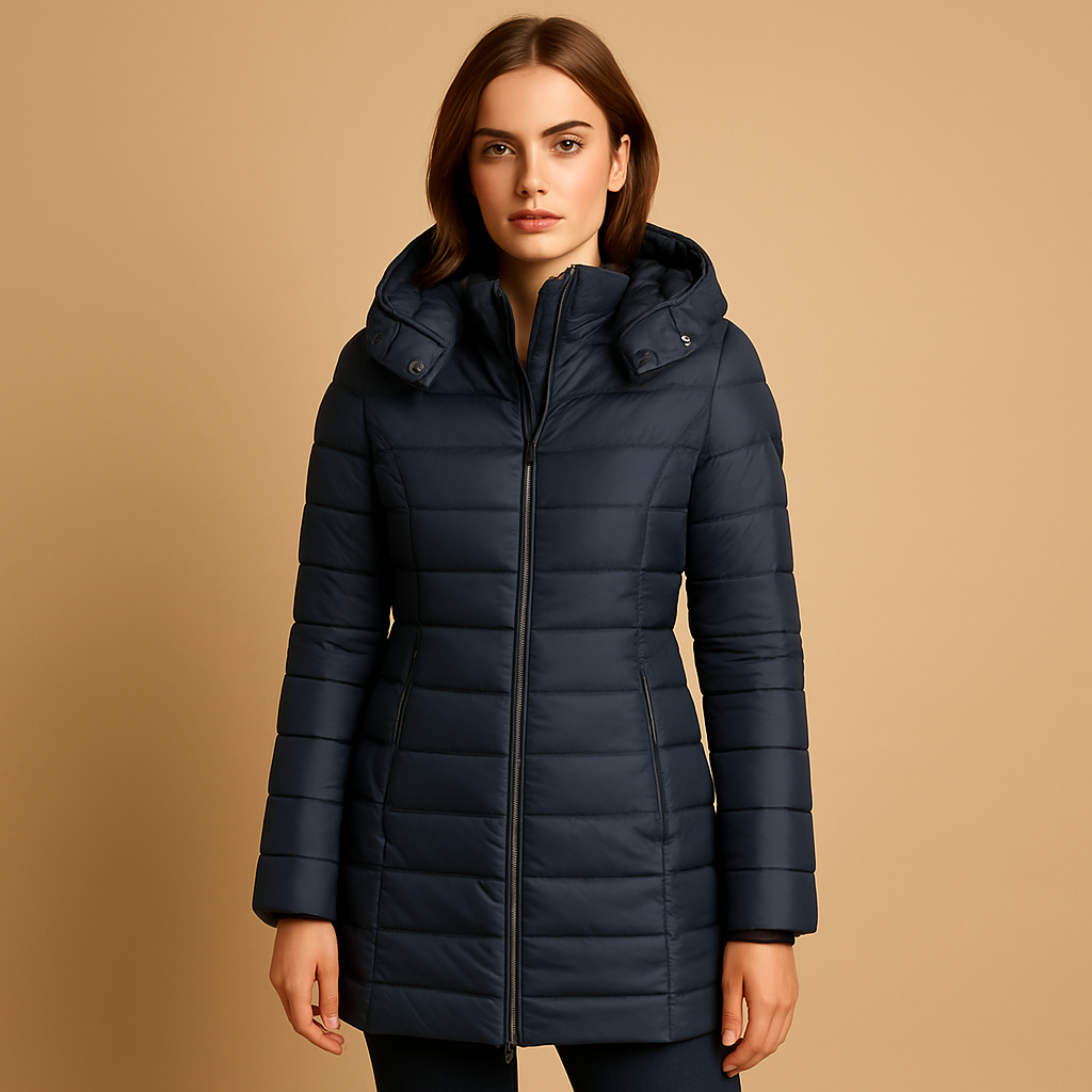 SUENTA Leichte Steppjacke Für Damen Warm Und Stylisch Übergangszeit Marineblau