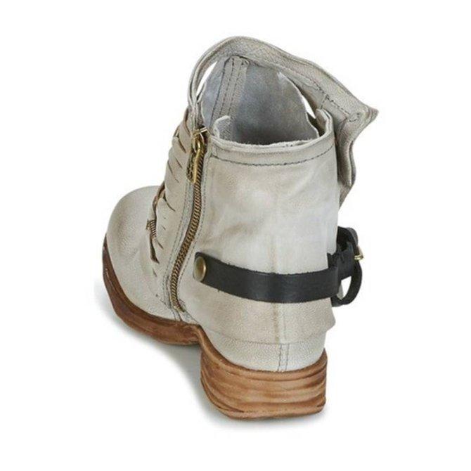 SUENTA Venice Damen Stiefeletten mit Absatz - In Schwarz, Grau und Blau