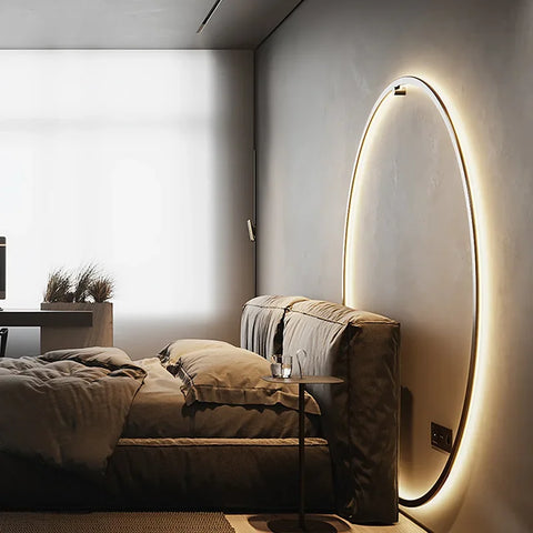 SUENTA Lighting House Essential – Minimalistische runde LED-Wandleuchte