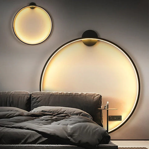 SUENTA Lighting House Essential – Minimalistische runde LED-Wandleuchte
