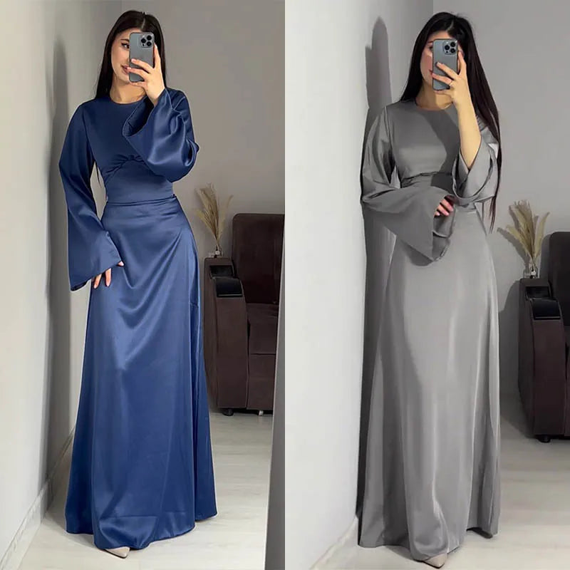 SUENTA Luma | Damen Abendkleid Hochzeit – Elegante Maxi-Länge & Exquisites Finish