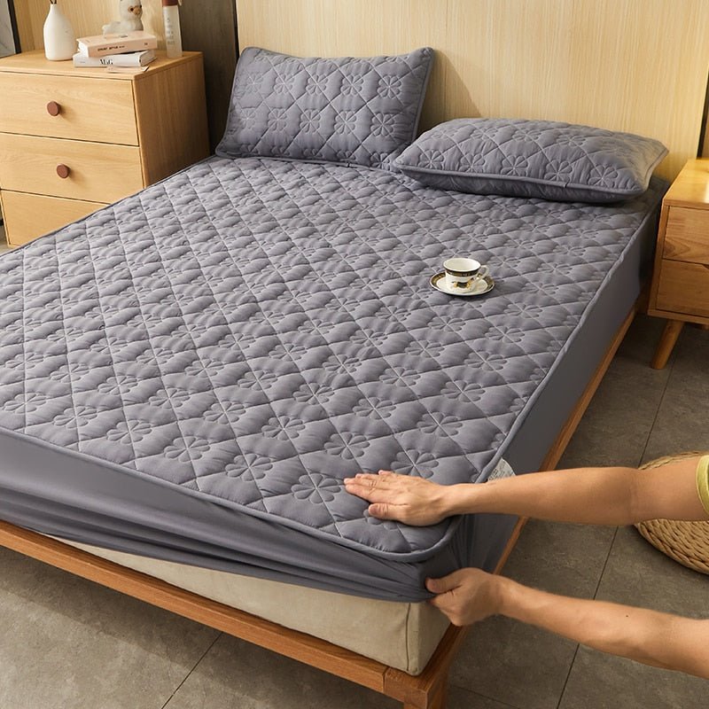 SUENTA Luxuriöse Bettwäsche Set Für Anspruchsvolles Schlafzimmer Grau
