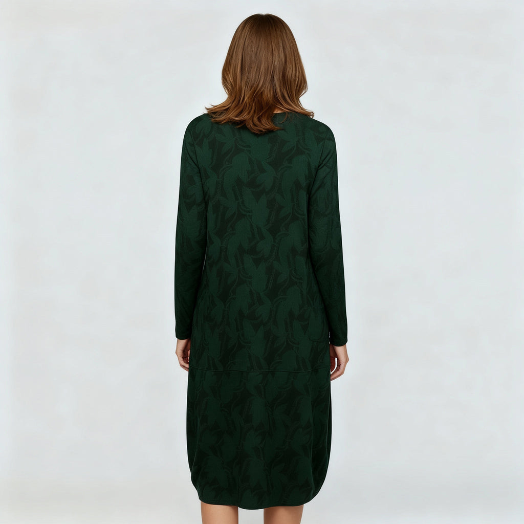 SUENTA Winterkleid Winterlook Luxus Eleganz Stil, Komfort Aussagekräftige Muster