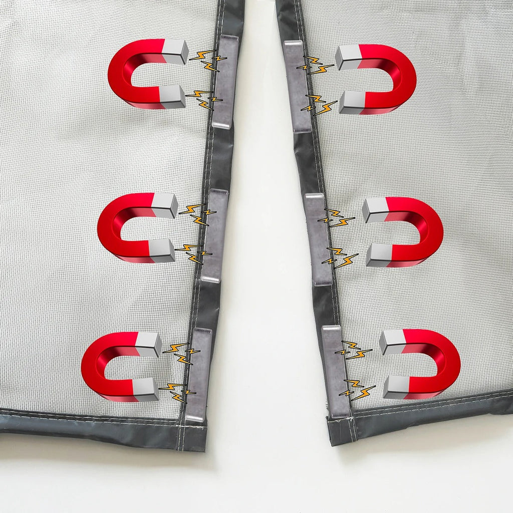 SUENTA Magnetische Hupentür Schließt Automatisch Für Innenräume