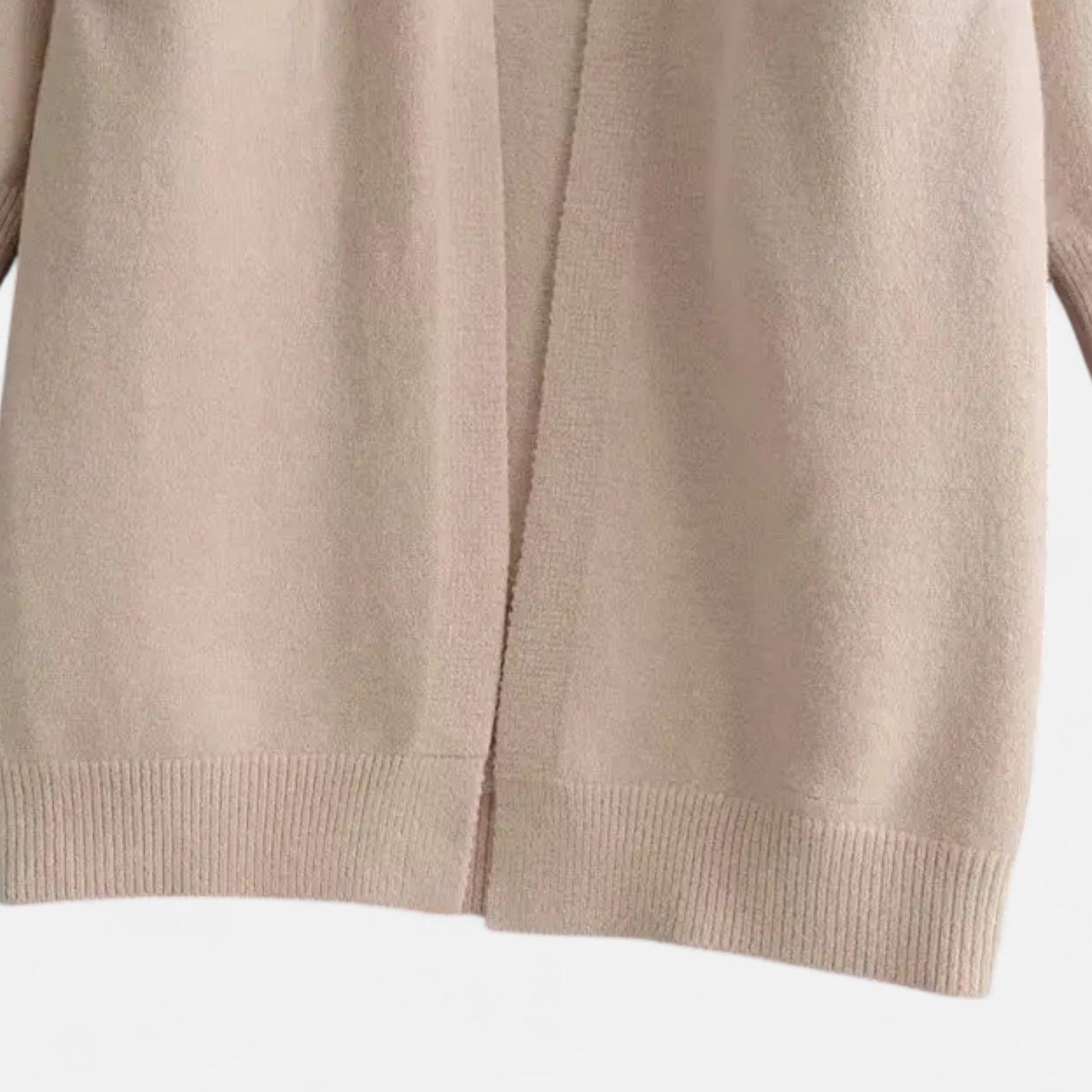 SUENTA Damen Strickjacke Dicke Strickqualität – V-Ausschnitt & Lagenlook