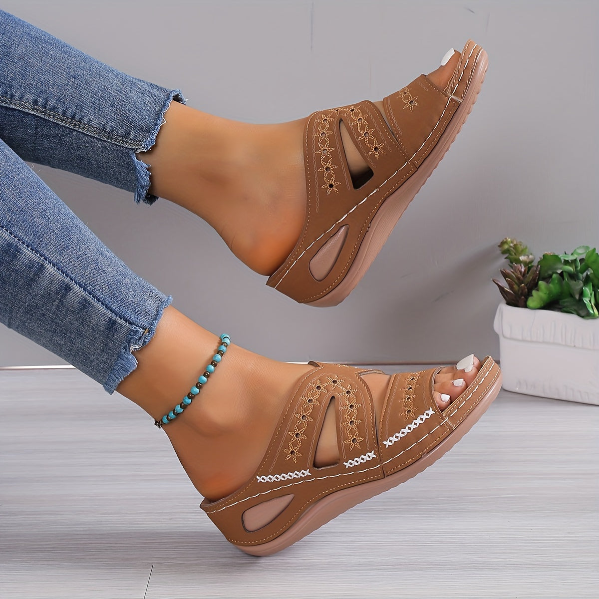 SUENTA Marquise | Bequeme Damensandalen – Stützende Passform & leichtes Design