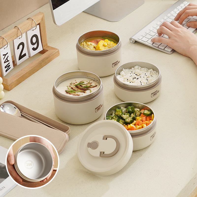 SUENTA Mehrschichtige Isolierte Lunchbox mit GRATIS Tragetasche - ThermoBox