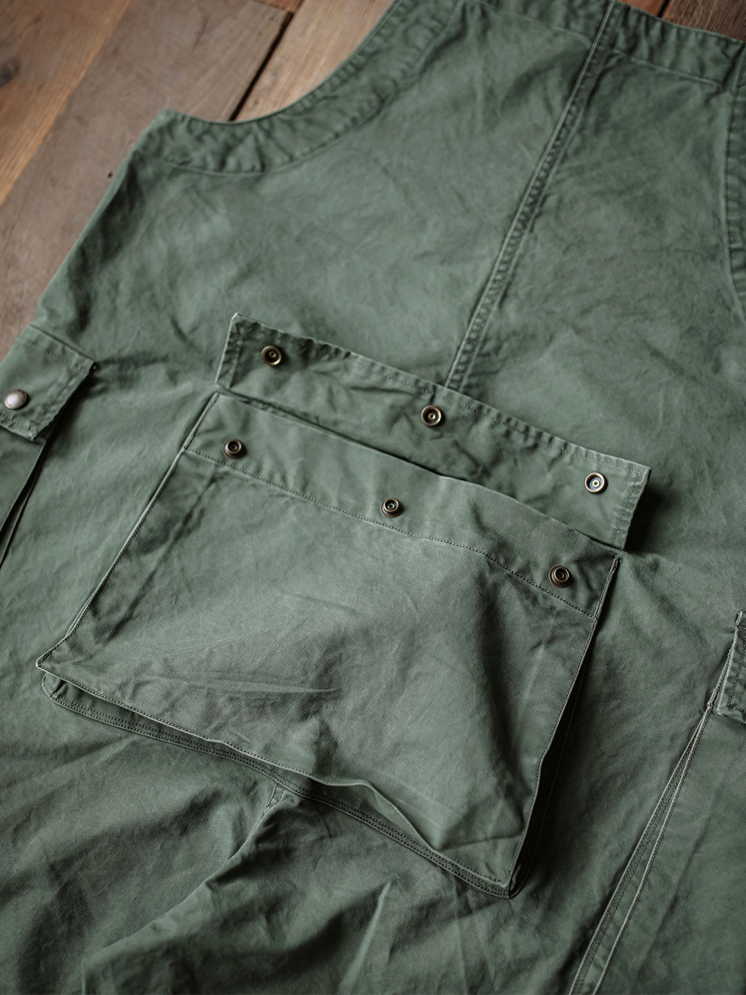 SUENTA Zipper Latzhosen 12oz Baumwoll-Twill Winddicht Abriebfest - Overall