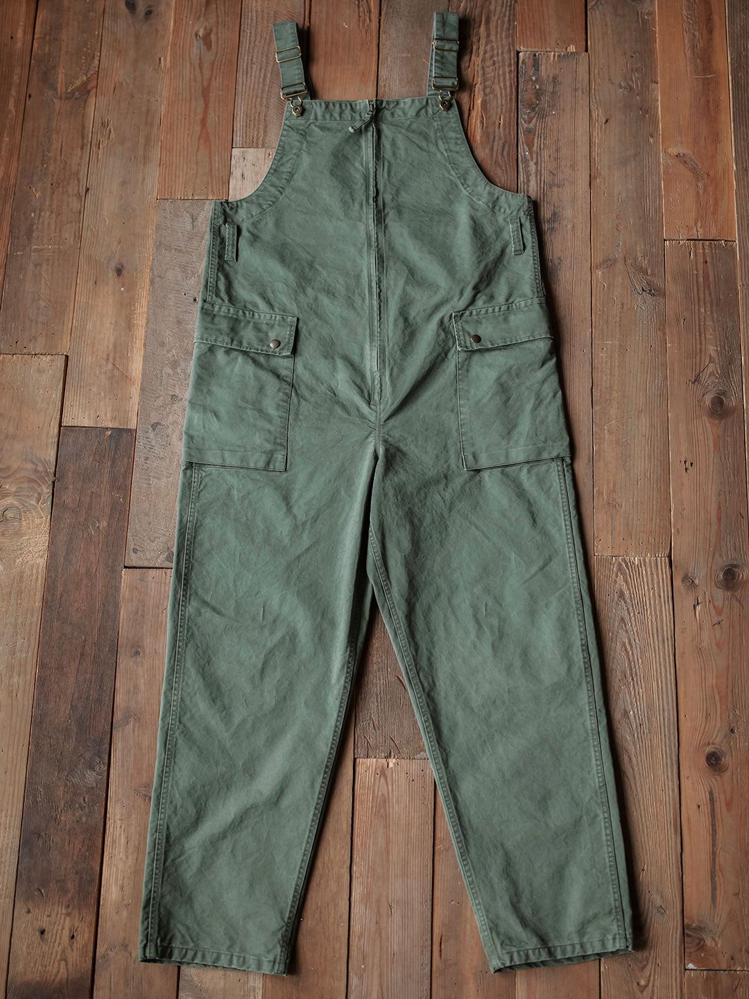 SUENTA Zipper Latzhosen 12oz Baumwoll-Twill Winddicht Abriebfest - Overall