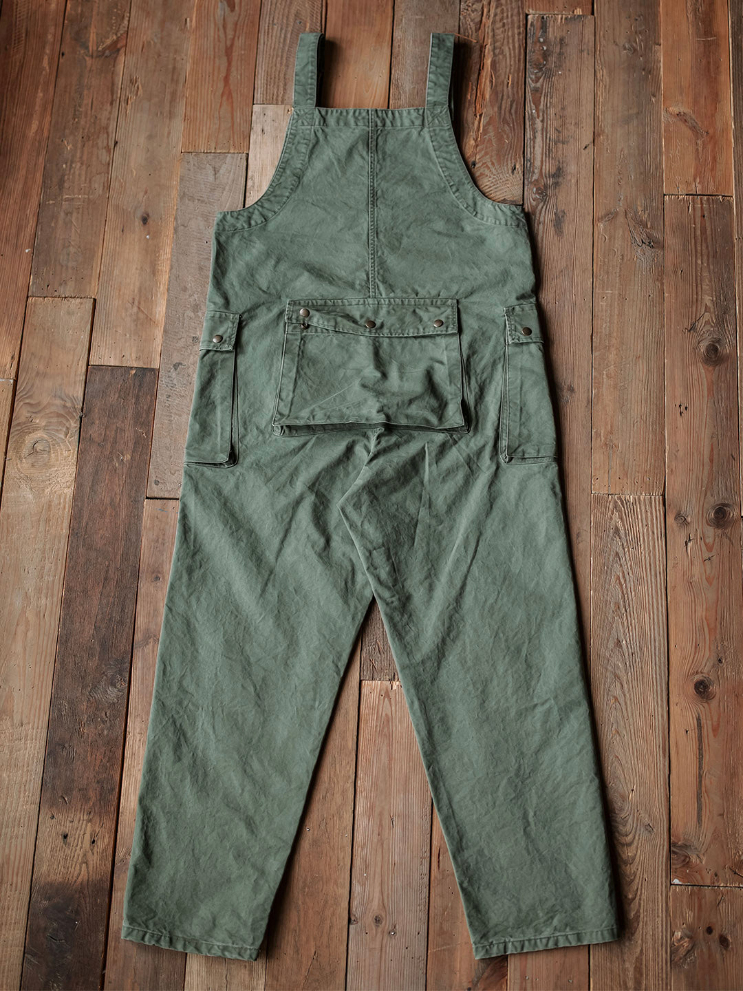 SUENTA Zipper Latzhosen 12oz Baumwoll-Twill Winddicht Abriebfest - Overall