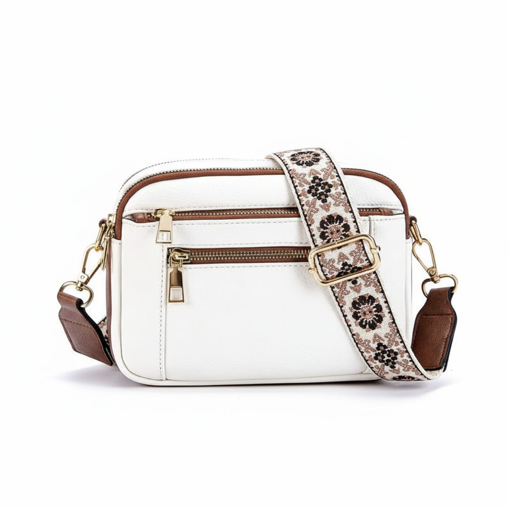 SUENTA Damen Leder-Schultertasche – Stilvolle Eleganz & Alltagstauglich