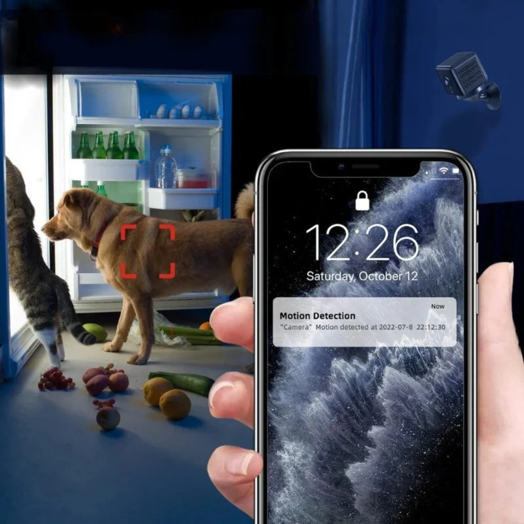 SUENTA Mini Wireless Sicherheitskamera Mit 1080P HD-Video 2.4G WiFi