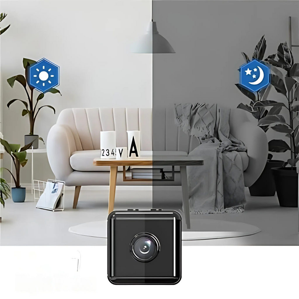 SUENTA Mini Wireless Sicherheitskamera Mit 1080P HD-Video 2.4G WiFi