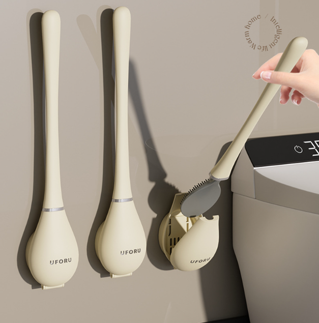 SUENTA Moderne Flexible Silikon Toilettenbürste Reinigung Jetzt